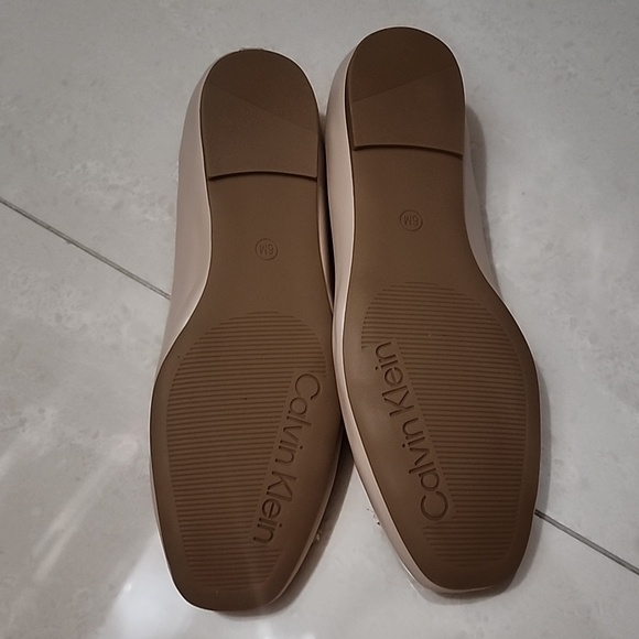 Calvin Klein size 6 blush/beige brand new ballet flats - Picture 3 of 8